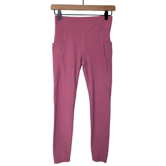 Athleta Girl Leggings Pants High-rise Side Pockets Size: XL/ 14 - Picture 1 of 16